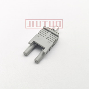 灰色双头光纤头 HFBR-4516Z 安华高AVAGO光纤连接器 锁扣卡扣插头