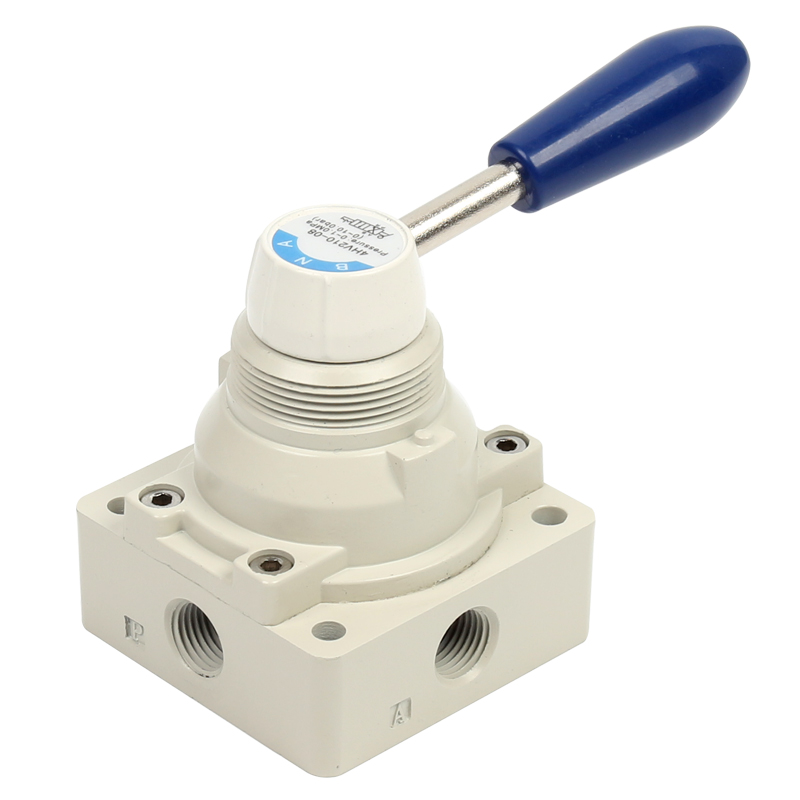 气动手转阀换向阀4HV210-06/08 4HV230-08三位四通手转阀手板阀