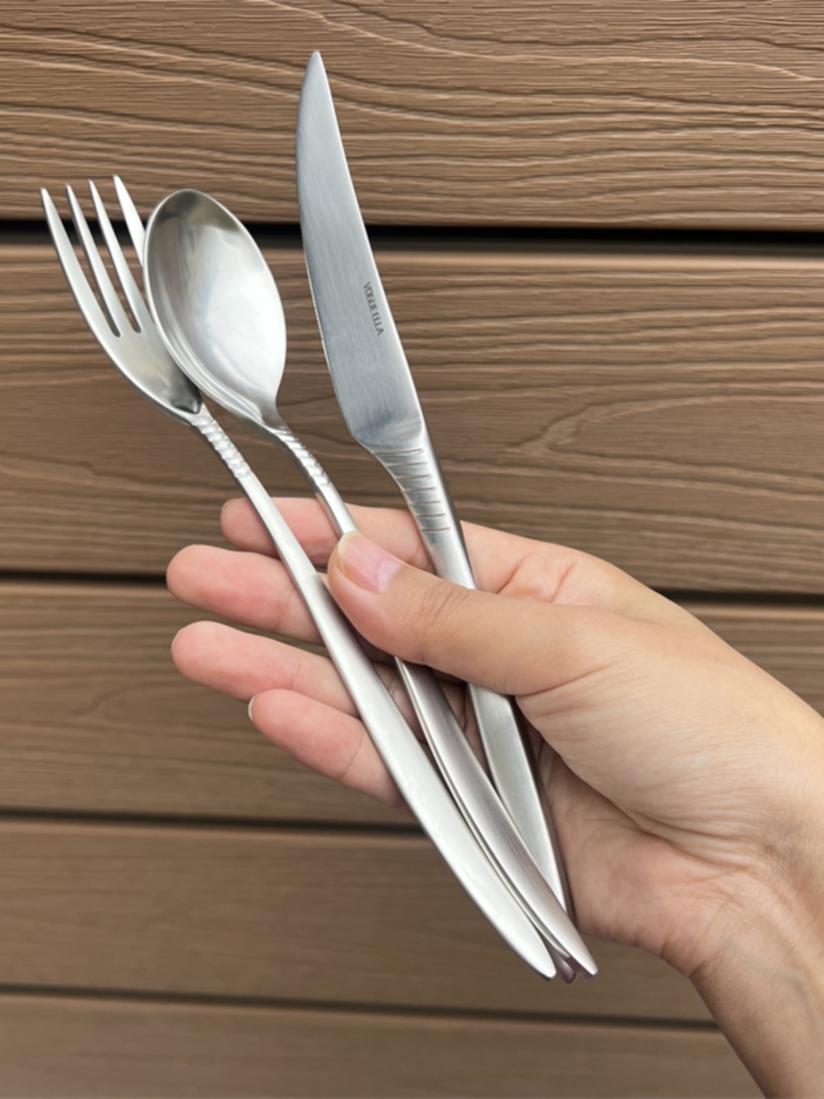 家用刀叉套装18-10不锈钢牛排专业刀叉勺三件套西餐餐具叉勺子