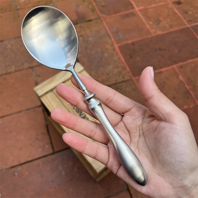 【游轮专用】304不锈钢汤匙家用汤勺大号勺子分餐勺小公勺饭勺