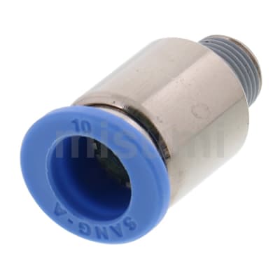 MSCNC-D4/D6/D8/D10/D12-1/2/3/4快速接头 直通圆型外螺纹接头