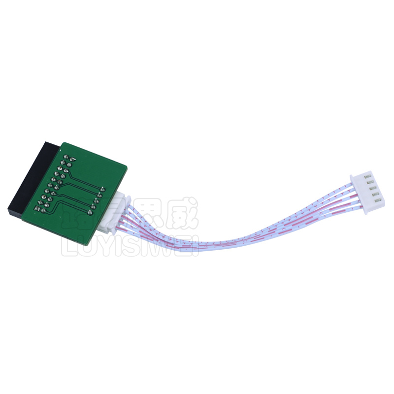 SWD TO JTAG转接板JLINK/STLINK转接板 SWD转JTAG板 送双头5P排线