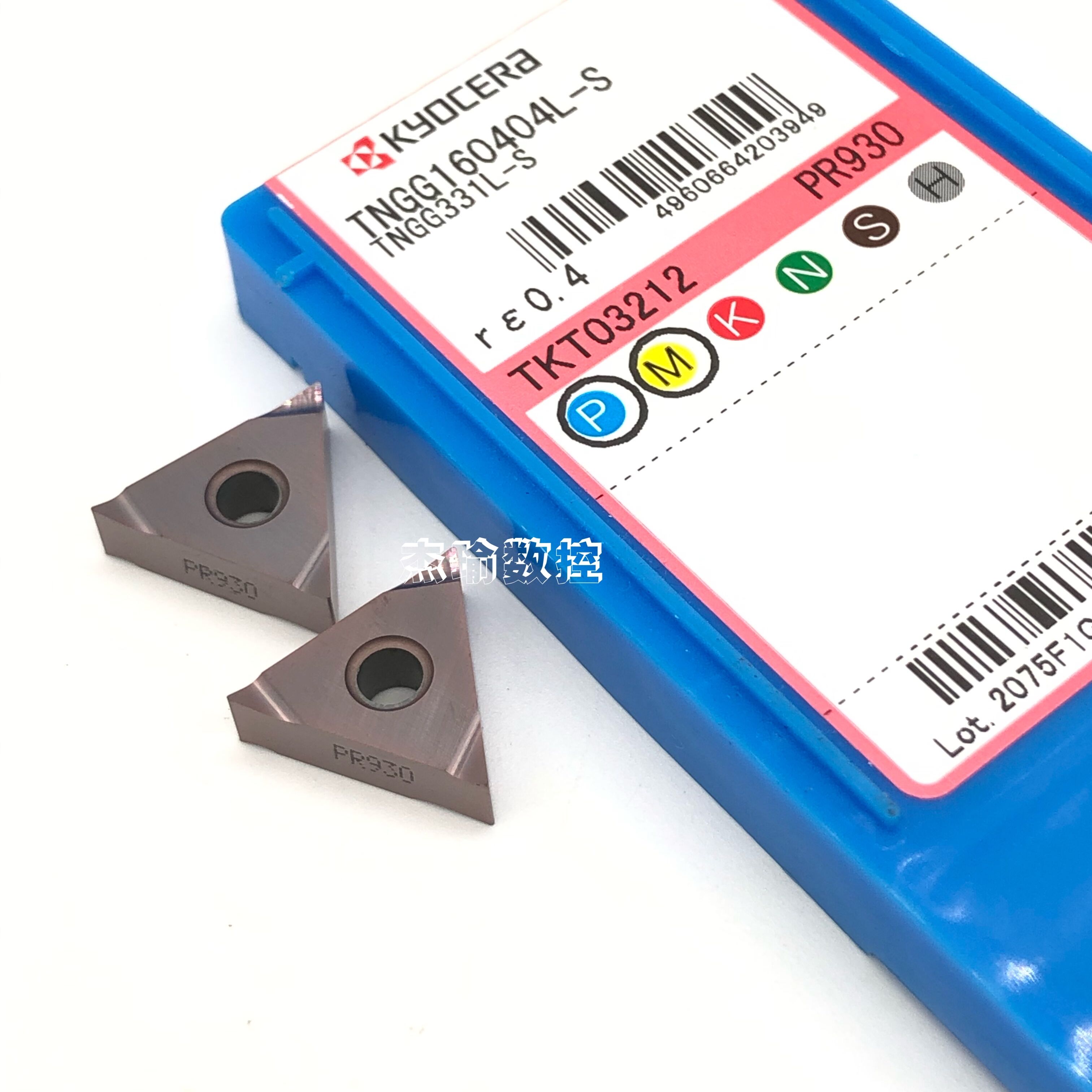 京瓷KYOCERA数控刀片TNGG160402R-S/04R/08R/02L/04L/08L-S PR930