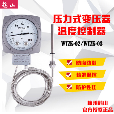 杭州鹳山WTZK-02 WTZK-03 变压器用温度表 温度控制器 温度计