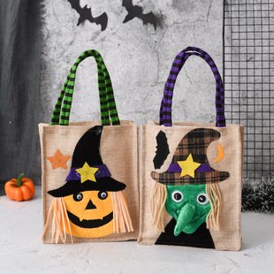 Non Gift woven Handbag Bag万圣节礼品袋 1pcs Candy Halloween