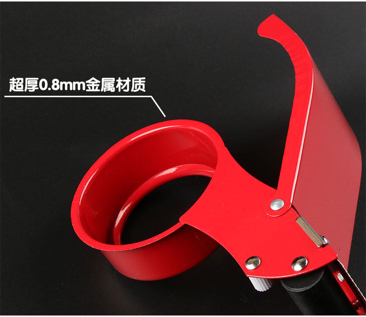 新款包邮宽5cm加长透明胶带切割器 胶带打包机座铁质金属封箱器