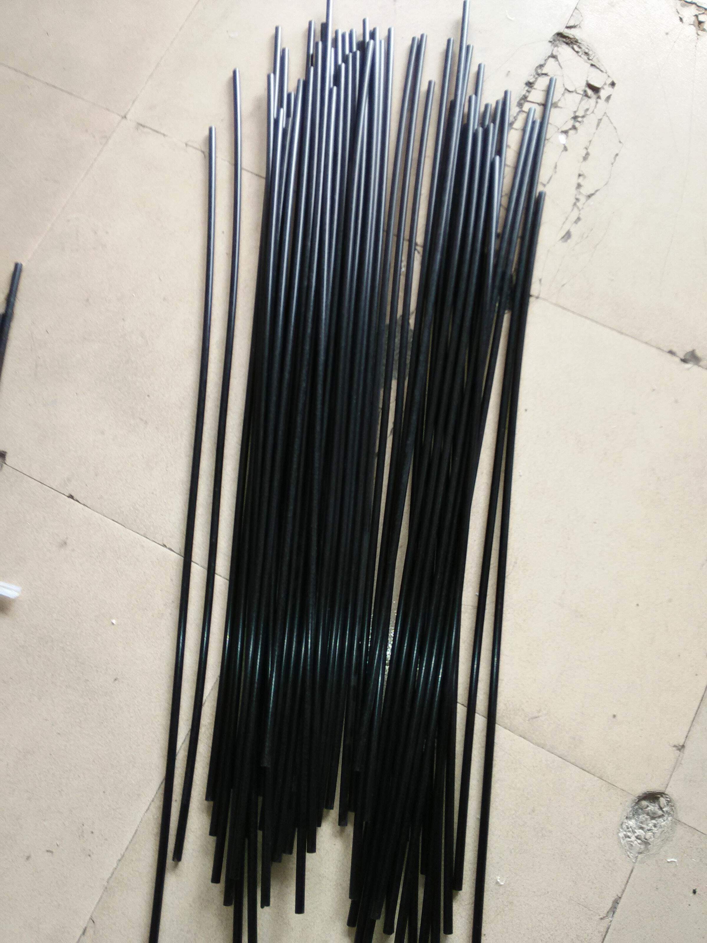 进口黑色ABS 塑料棒 做鸟笼塑胶实心圆棒柱小直径 6 8 10 12 15mm