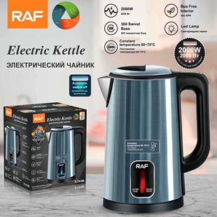 2L English Electric Kettle for Boiling Water Hot Water 2500W