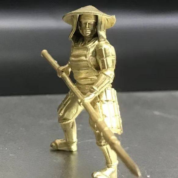 纯铜古代幕府小日子武士兵人模型玩具礼物男桌面游戏摆件手办长矛,金属材料及制品,金属罐/桶/瓶,淘宝优惠券,粉丝福利购,淘宝优惠卷