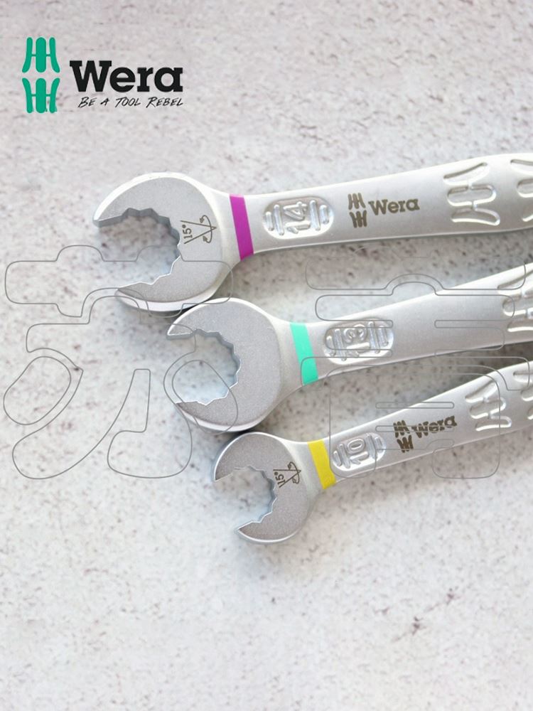 德国维拉开口两用扳手汽