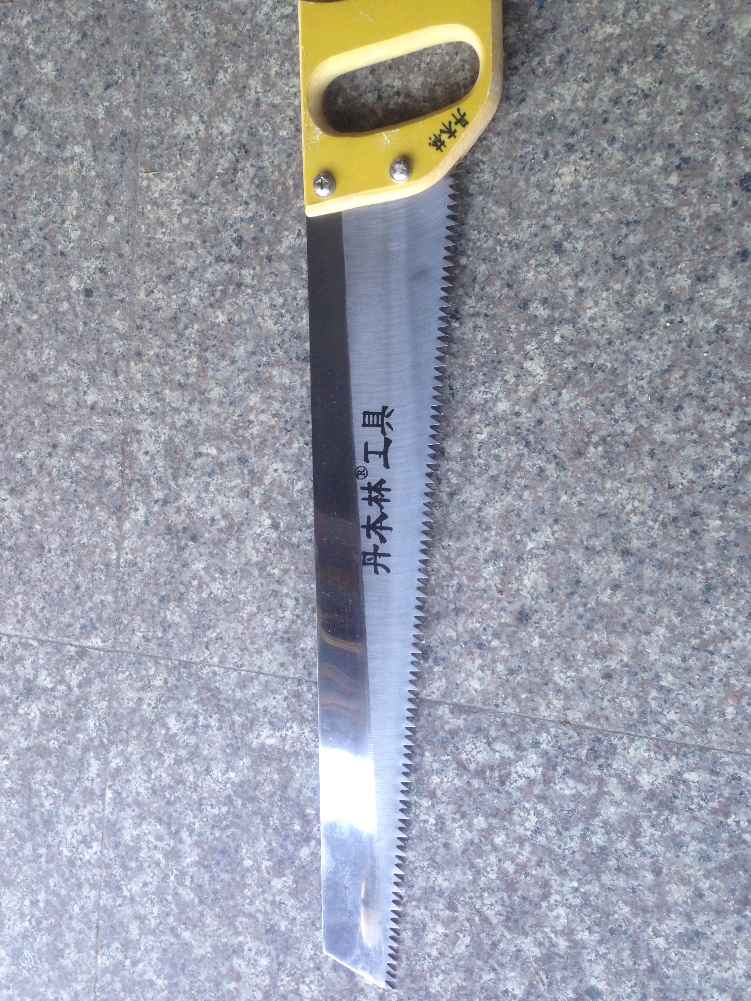 东北正品丹木林手锯手工锯园林锯木工锯电木柄免伐手板锯前薄中齿