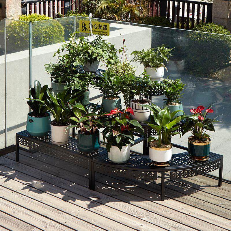 德国进口阳台花架子铁艺阶梯角落地式多层多肉室内客厅置物户外弧,搬运/仓储/物流设备,其他起重搬运设备,淘宝优惠券,粉丝福利购,淘宝优惠卷