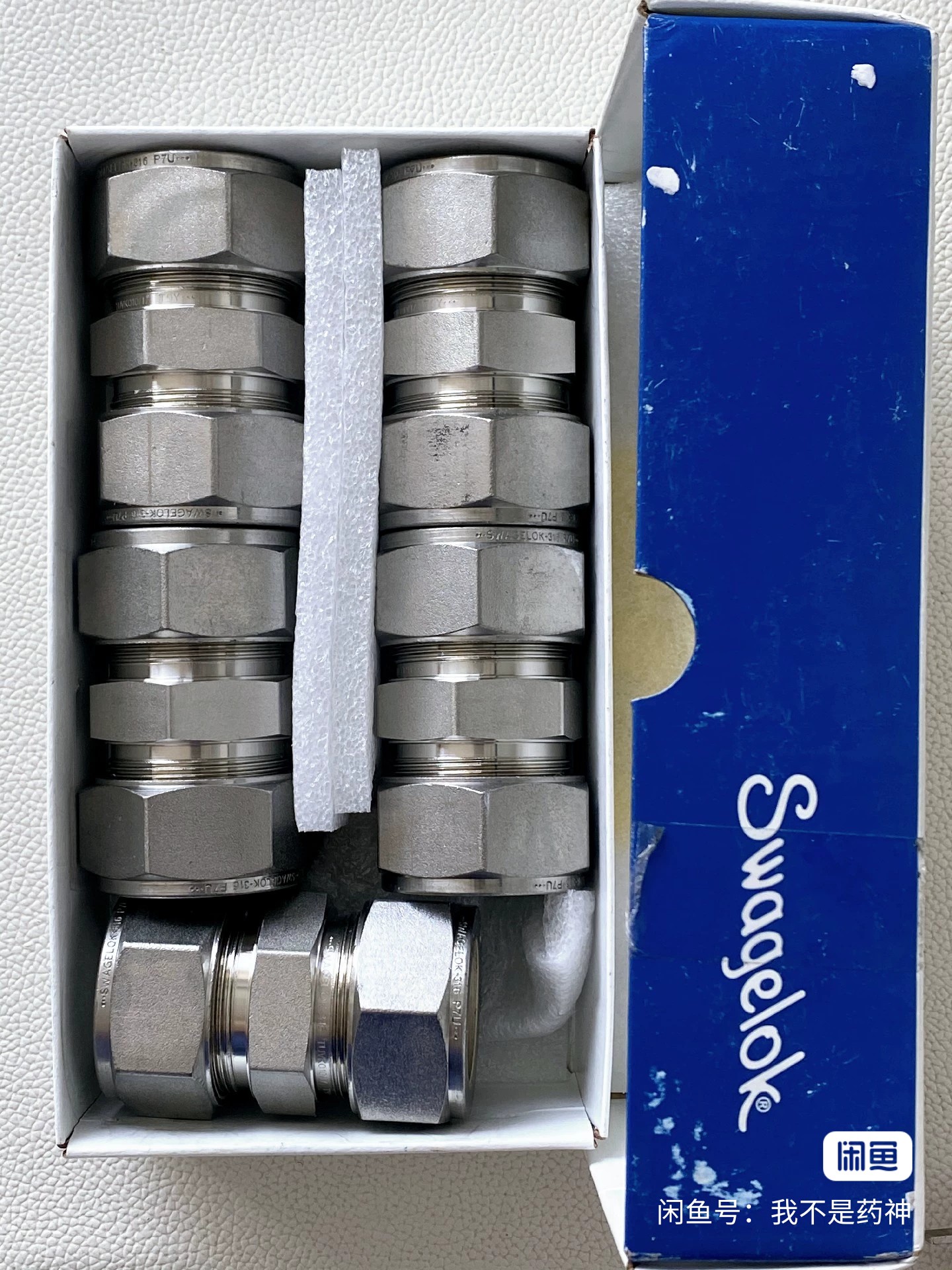 世伟洛克SS-25M0-6不锈钢卡套管接头联合接头，25 mm 卡套管外径