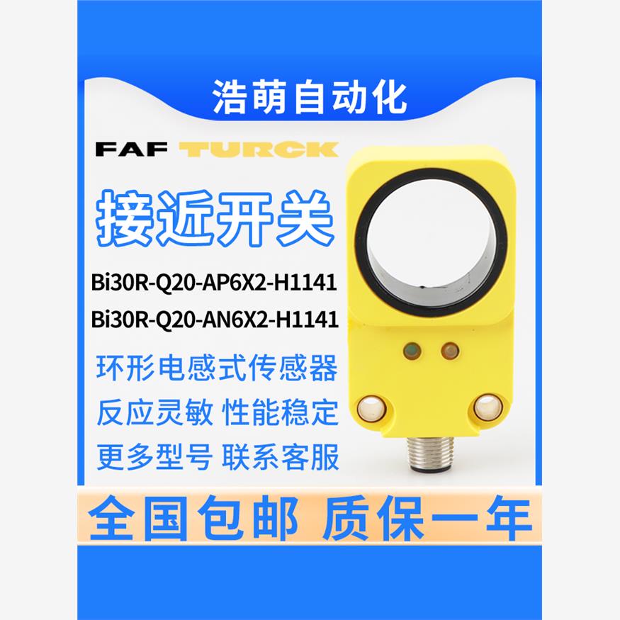 BI30R-Q20-AP6X2-H1141 BI30R-Q20-AN6X2-H1141 环形接近开关