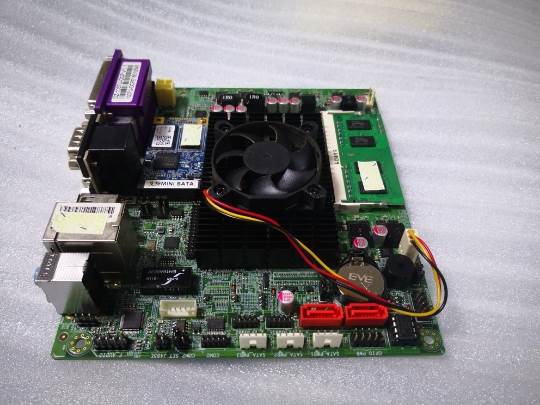DZ-1037U-DCP 工控机 POS机 收银机主板 DDR3 支持MINI SATA