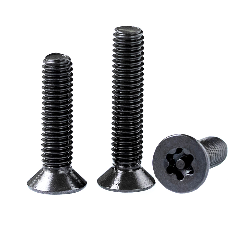 黑色不锈钢沉头内梅花带