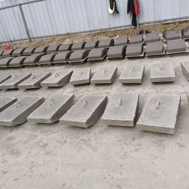 水泥底盘电线杆用拉盘电杆通讯电力地锚钢筋混凝土厂家直销拉线盘