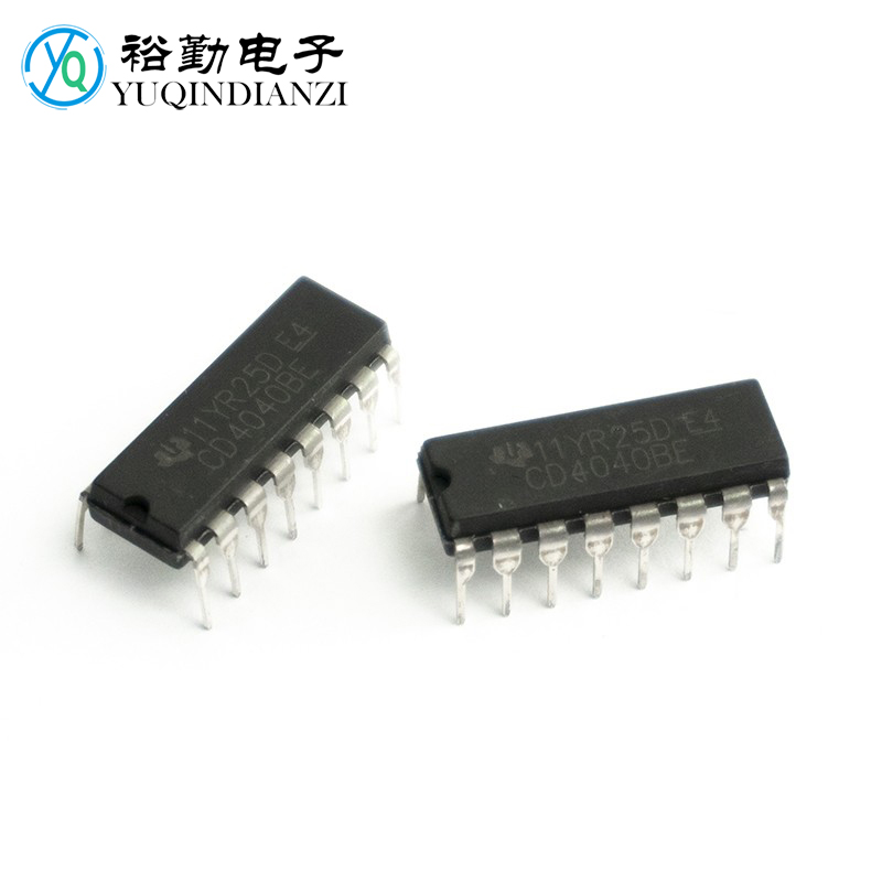CD4040 直插 DIP16 二进制串行计数/分频器 CD4040BE IC