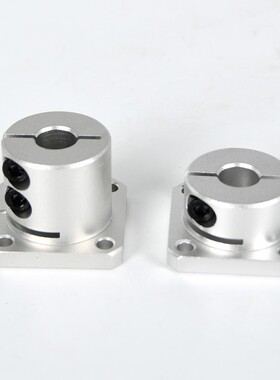 方法兰导向轴支座开口光轴固定架STHWSB SSTHWSL STHWSBL16 20 25