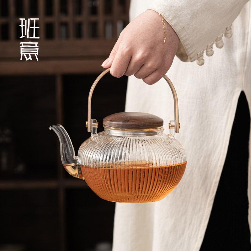 班意 耐高温玻璃壶提梁煮茶壶电陶炉专用烧水壶带过滤单壶泡茶器,玩具/童车/益智/积木/模型,其它玩具,淘宝优惠券,粉丝福利购,淘宝优惠卷