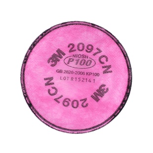 正品3M过滤棉2097防尘P100活性炭有机蒸气异味焊烟玻璃纤维颗粒物