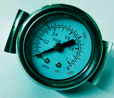 压力表直径轴向带型支架