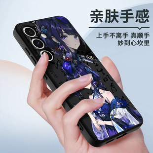 古风原神三星S24ultra手机壳GalaxyS23+适用A55a54芙宁娜A53A52A42克洛琳德35散兵S22plus游戏S21FE软S20防摔