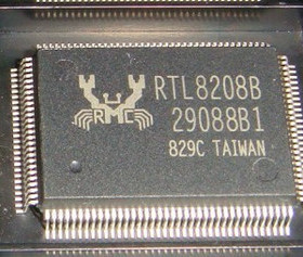 RTL8208D RTL8208D-GR 全新原装 QFP-128封装 REALTEK驱动芯片