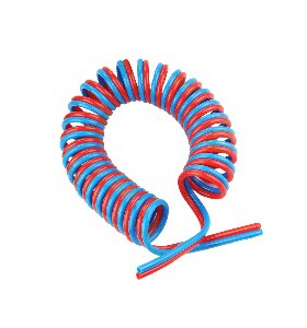 怡合XWE06-d4-1-BB聚氨酯一般气动用卷管 · 达双拼管 线圈型