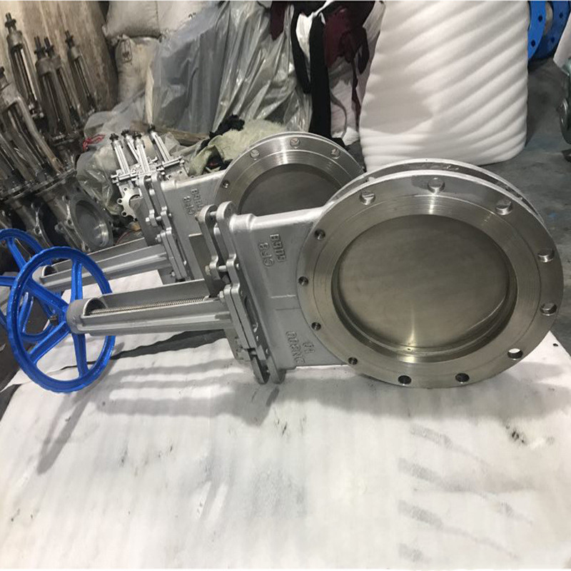 上海沪工不锈钢刀型闸阀