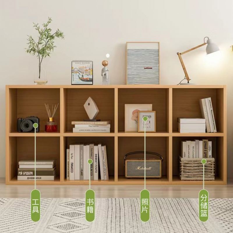 储物柜书柜置物柜展示柜卧室客厅置物架收纳柜子落地家用矮书架热