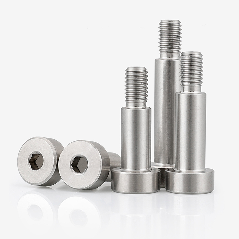 不锈钢塞打螺丝钉凸肩轴