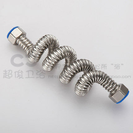 新品上市 不锈钢波纹管进水软管可折弯防爆硬管热水器进水管 加密