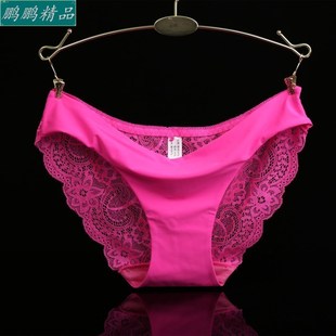 Hollow briefs Plus tton girl panty Size underwear breathable