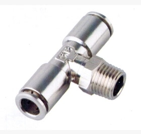 SNS神驰全金属接头螺纹正三通JPB4 6 8 10 12-M5 01 02 03 04