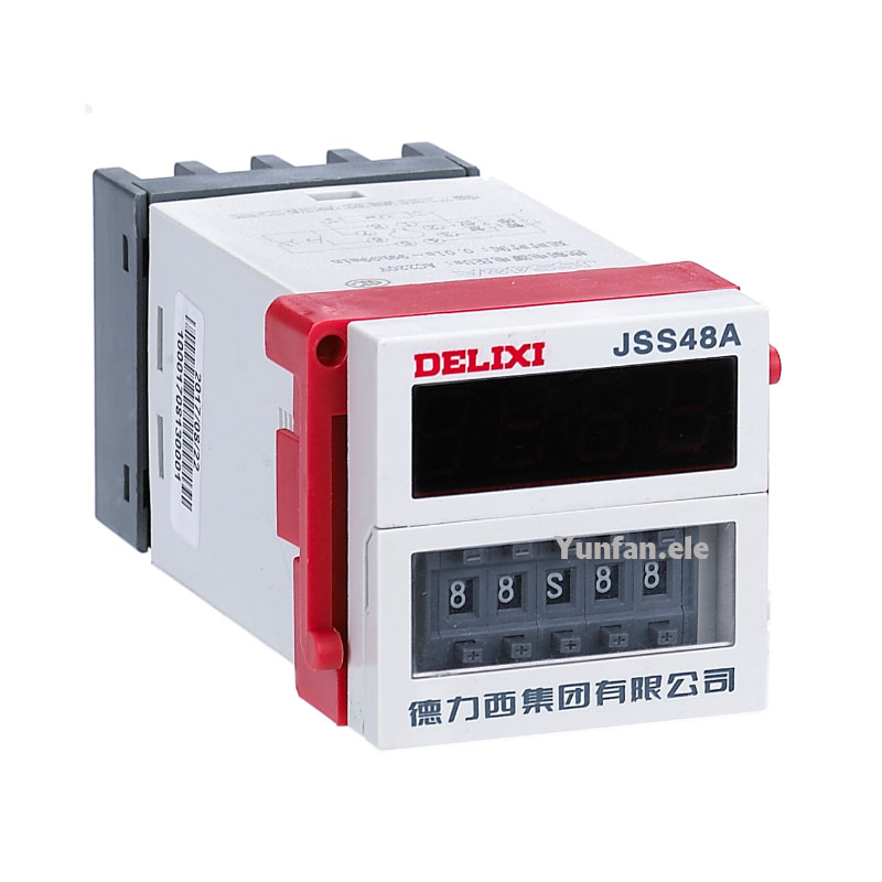 德力西JSS48A-S 2Z 3 C A 11 D 2D 循环型时间继电器 通电延时220