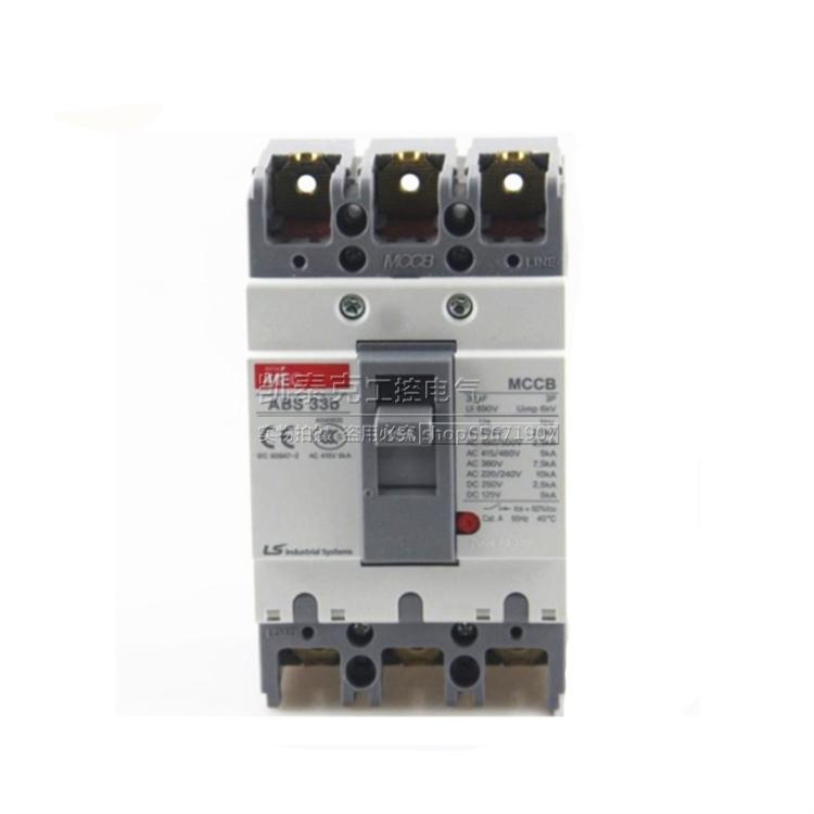 LS电气塑壳断路器ABE/ABS33b/53b/63b/103b/203b/403b/603b/803b