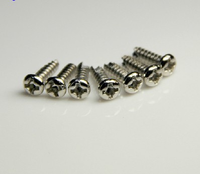 铁镀镍圆头十字自攻螺钉