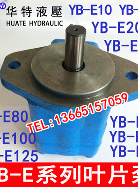 Y-BE高压叶片泵YB-E63 Y-BE25 YB-E80 YB-E100 YB-E125 YB-E40