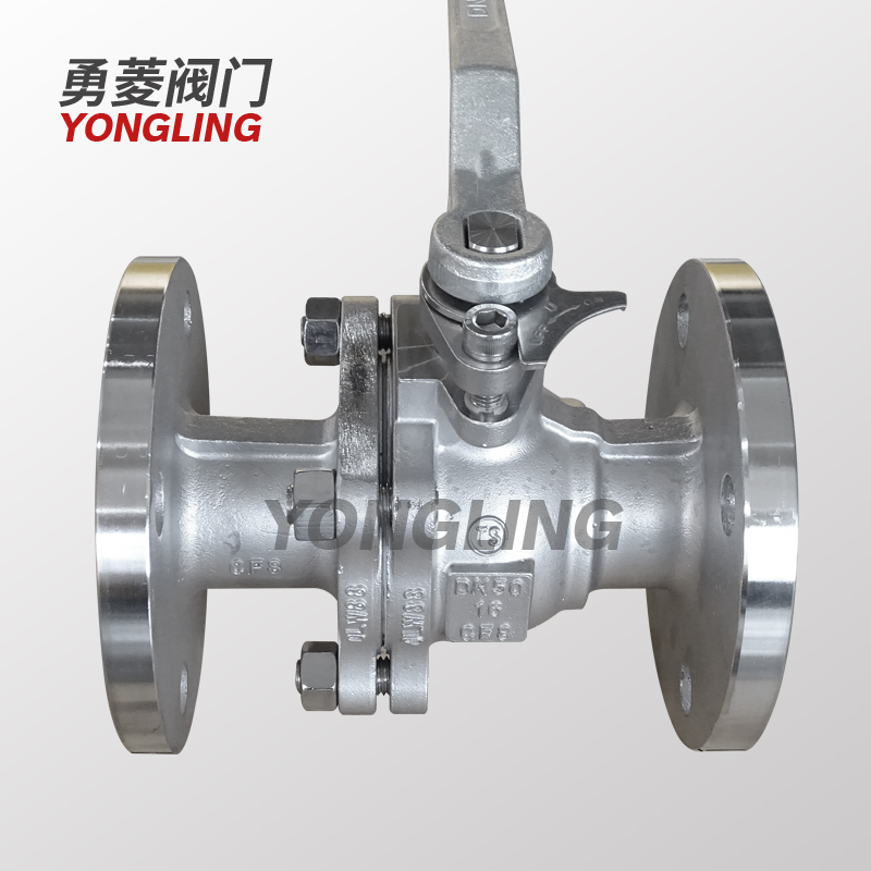 不锈钢法兰球阀手动耐高