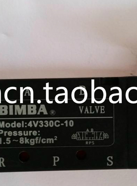 BIMBA 4V330-10三位五通电磁阀换向阀