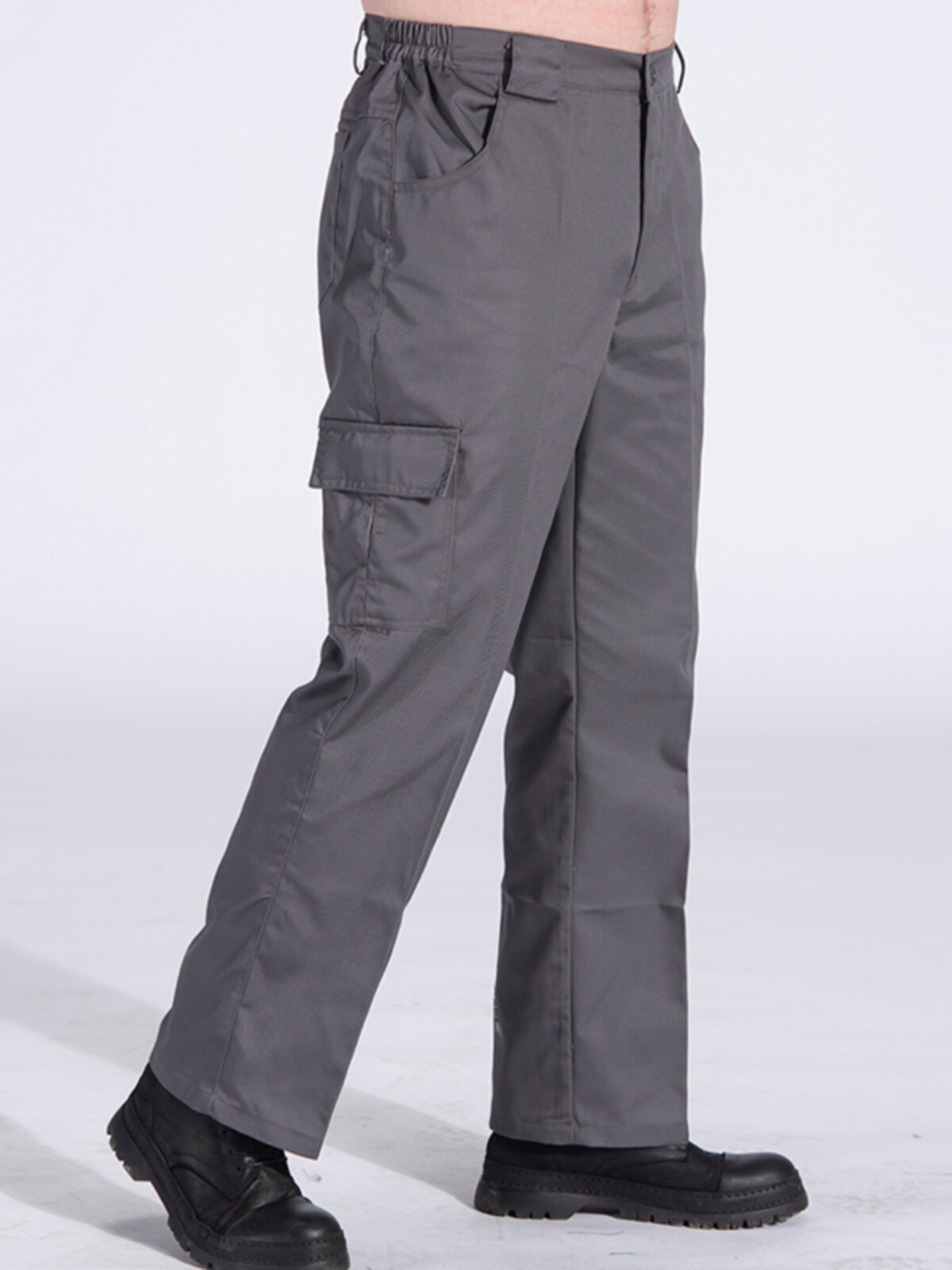 夏季宝马工作服裤子工作裤男汽修汽车售后劳保裤宽松耐磨4s店工