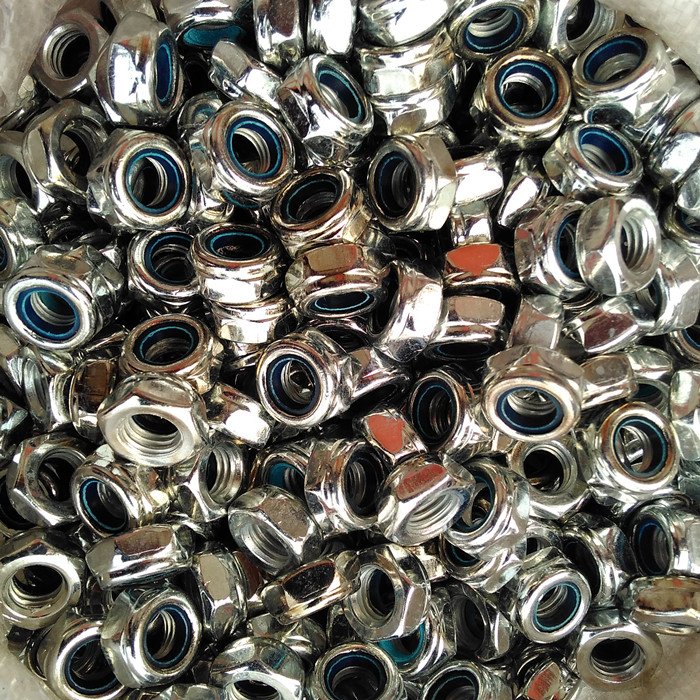 尼龙防松螺母自锁紧滑止