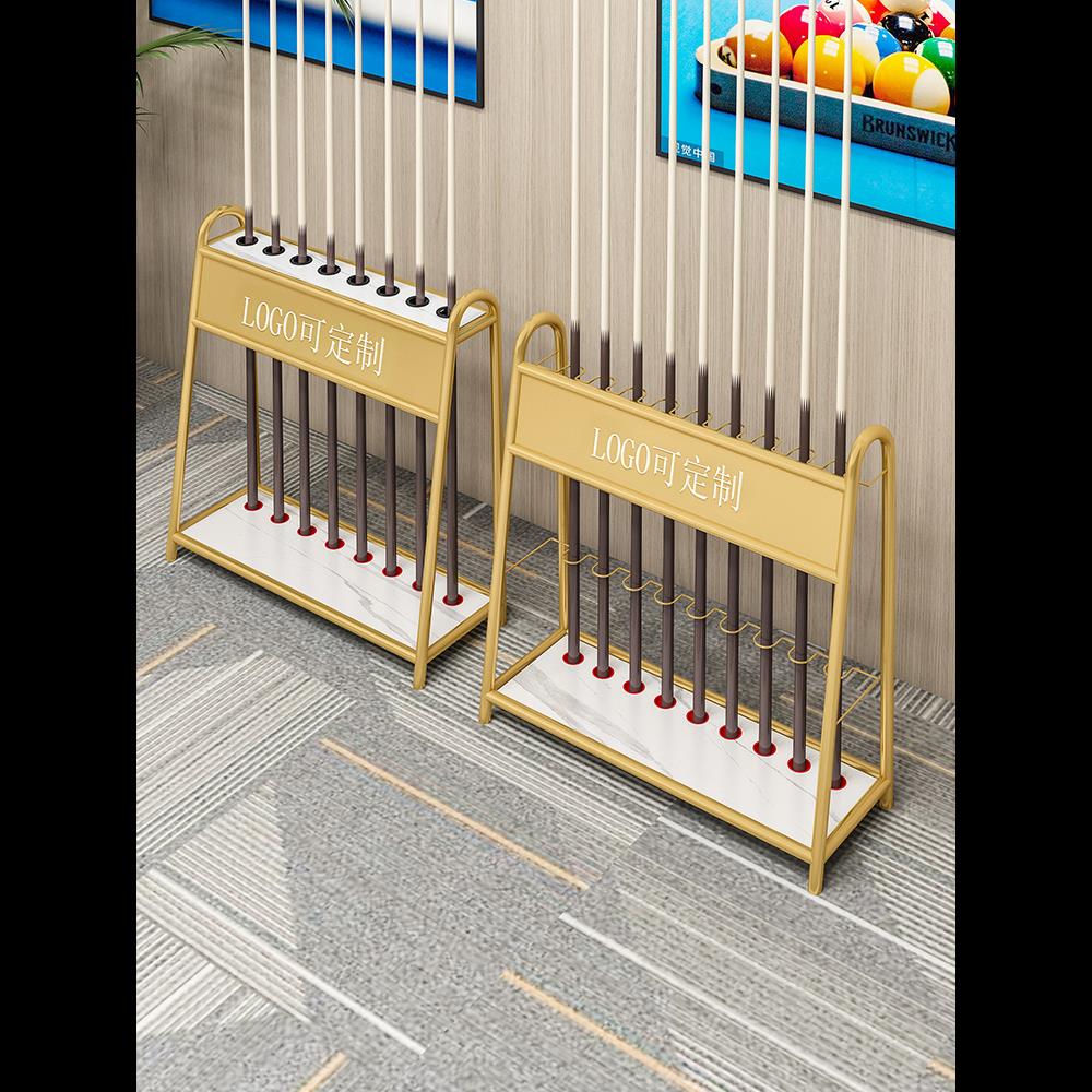 台球杆架放落地置高端厅