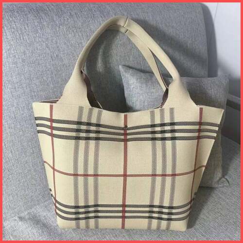 women bag handbag 24 casual stripe knit shoulder high travel