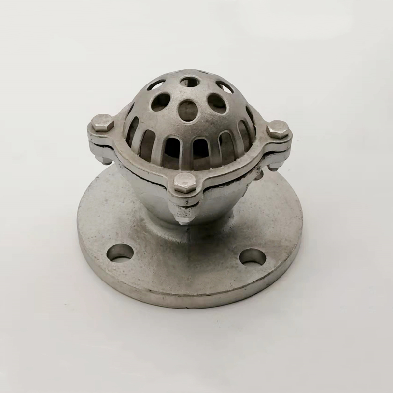 不锈钢丝扣底阀水泵吸止