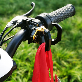 电动摩托车头盔前挂钩免打孔多功能通用挂物钩铝合改装配件大全