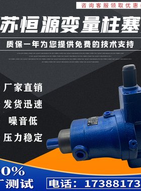 江苏恒源液压轴向柱塞泵25/10/16/32/40/63/F80/100/160YCY14-1B