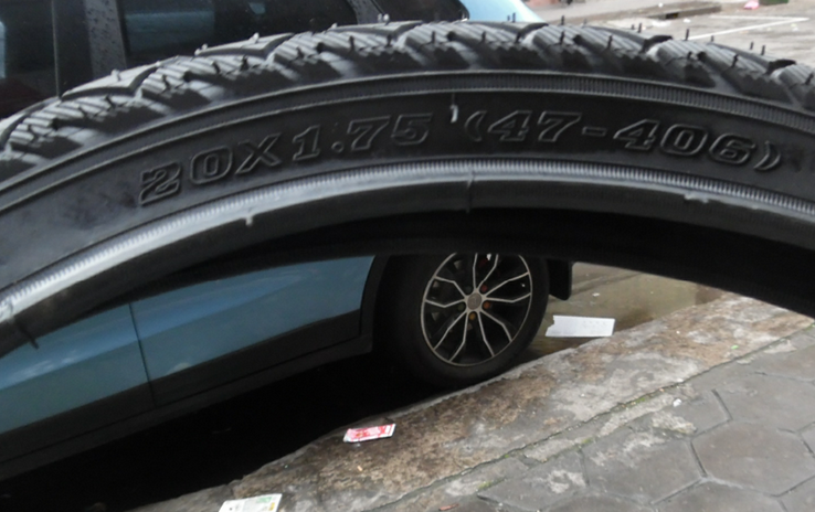 正品寸自行车轮胎折叠内