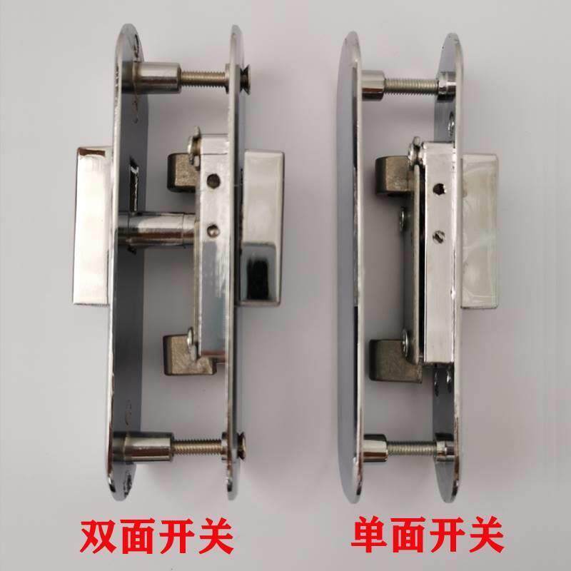 折叠门开关锁老款无下轨小折叠门插销锁卫生间厨房间移门推拉门锁
